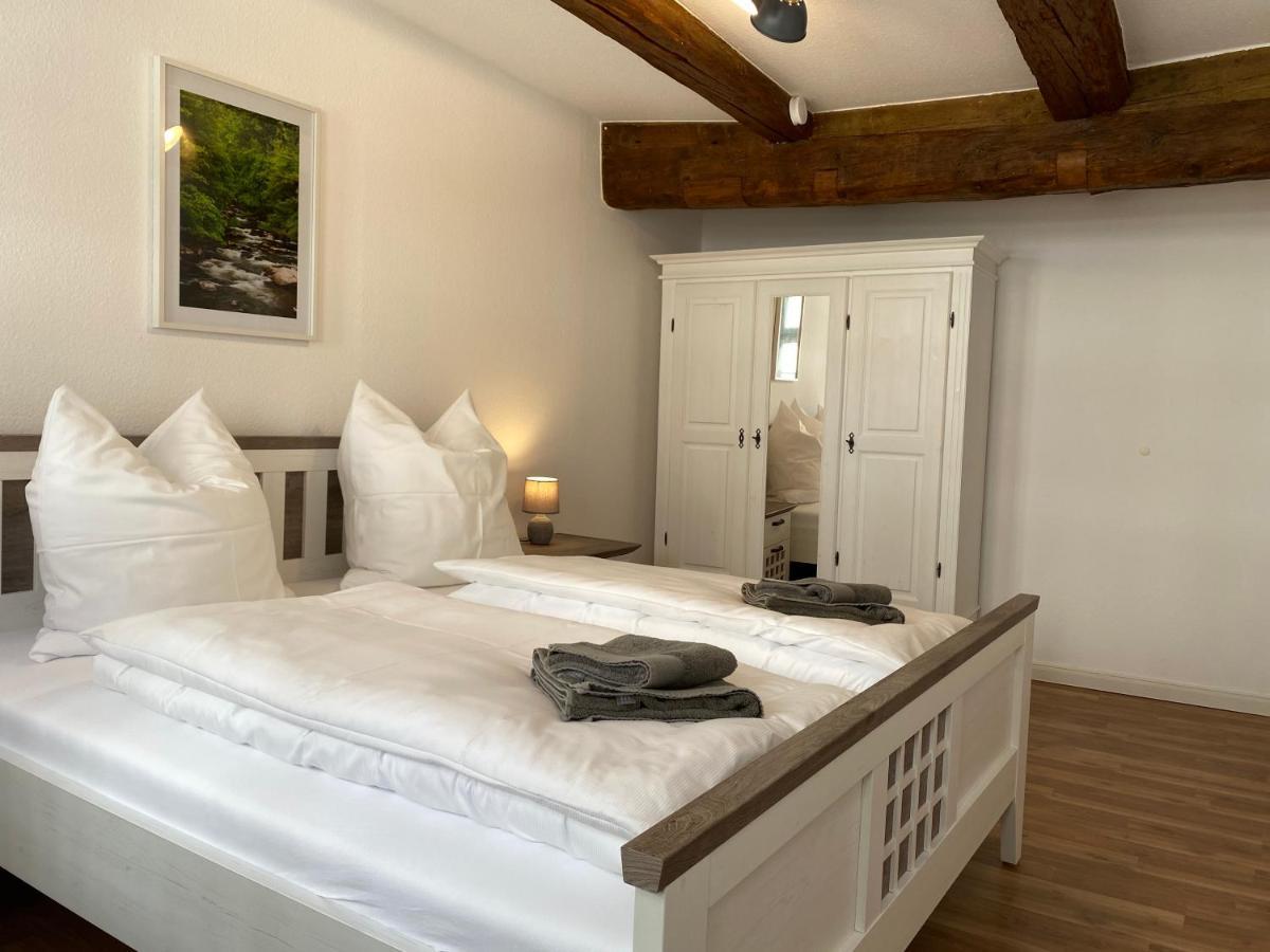 Zum Mathildenbrunnen Appartement Quedlinburg Buitenkant foto